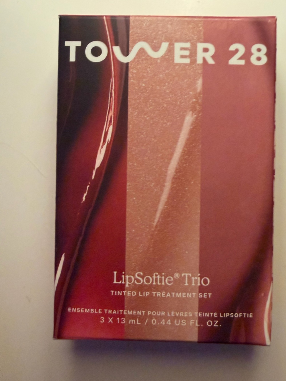 NEW LIMITED EDITION Tower 28 LipSoftie Trio Tinted Lip Treatment Set